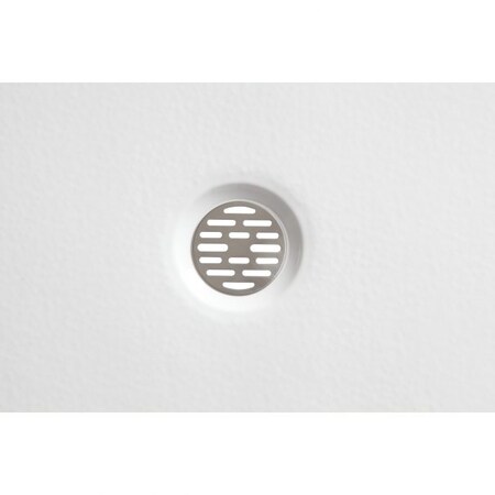 Anzzi Tier 32 x 60" Center Drain Single Threshold Shower Base in White SB-AZ03CD